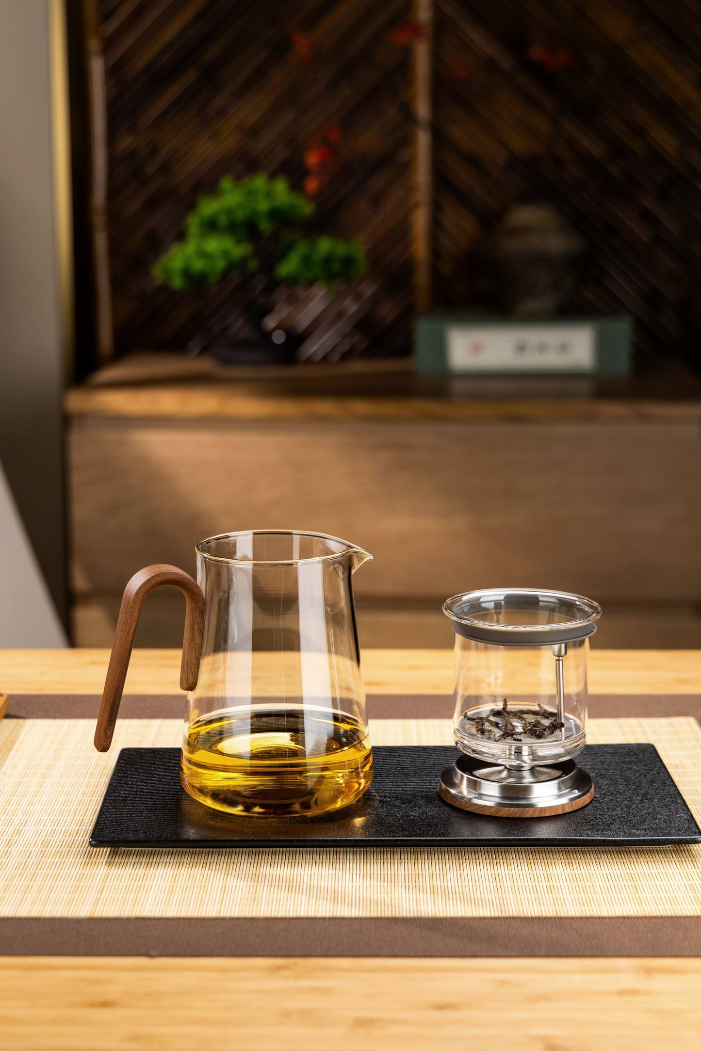 Stilren och exklusiv tekanna