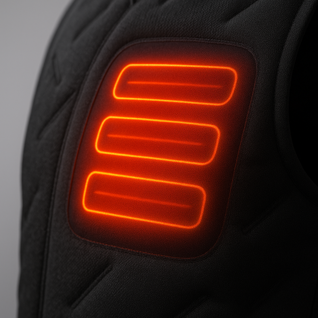 Värmeväst Unisex 9 värmezoner