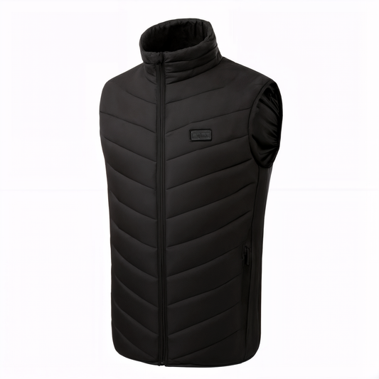 Värmeväst med 28 värmezoner - För kraftig Kyla | Elektrisk Uppvärmd Väst