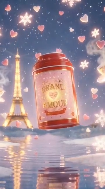 Grand Amour svart te